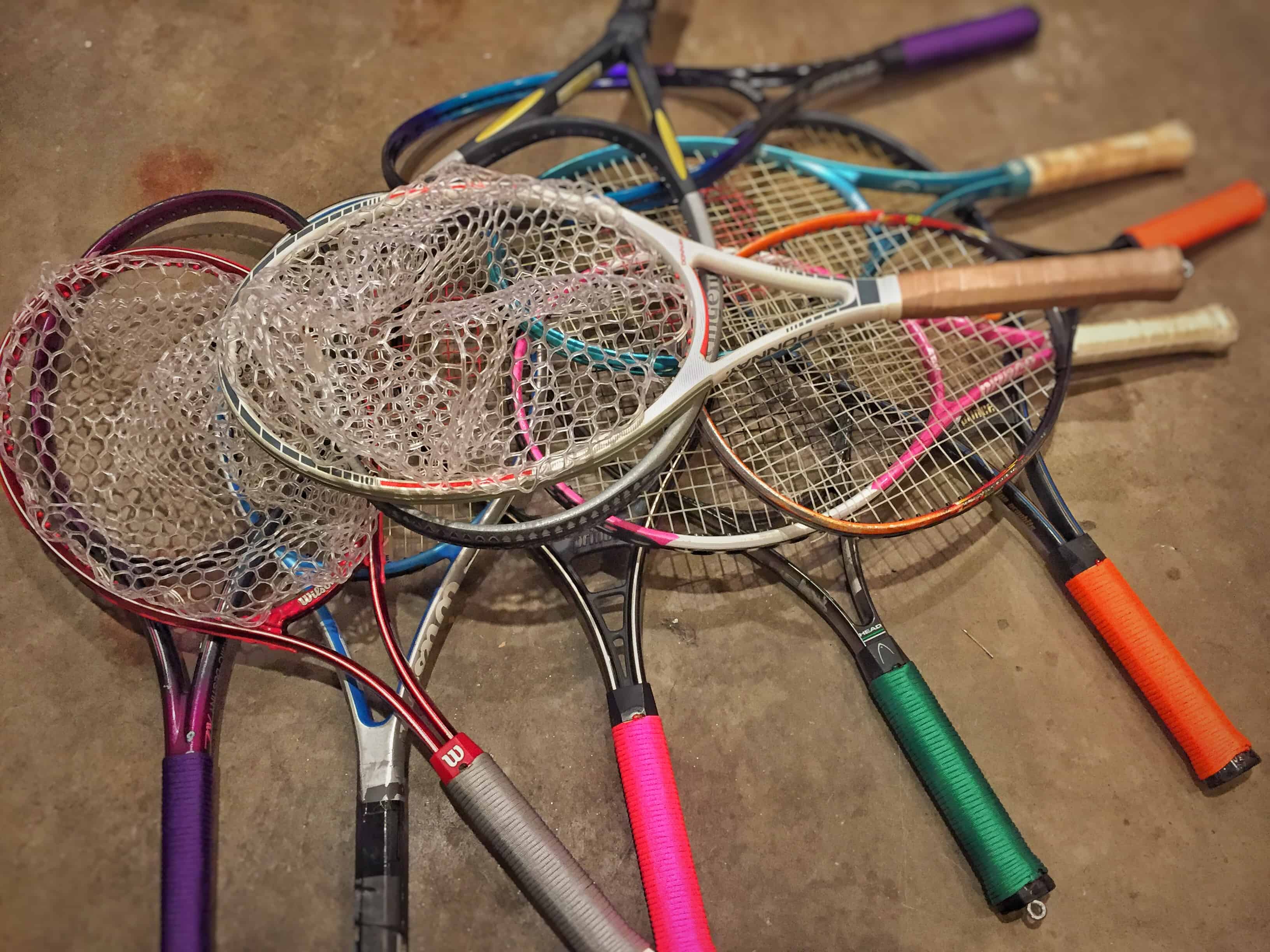 Urban Anglers USA River Rat Repurposed Racket Nets